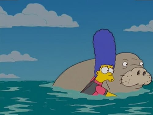 T17 E1 - La hoguera de los manatíes · Los Simpsons